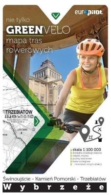 Wybrzeże zachodnie Mapa tras rowerowych. Autor: Opracowanie zbiorowe. SmakLiter.pl Okładka książki Wybrzeże zachodnie Mapa tras rowerowych