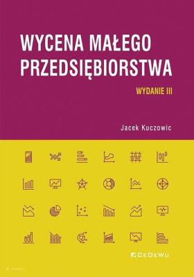 Okładka książki Wycena małego przedsiębiorstwa w.3