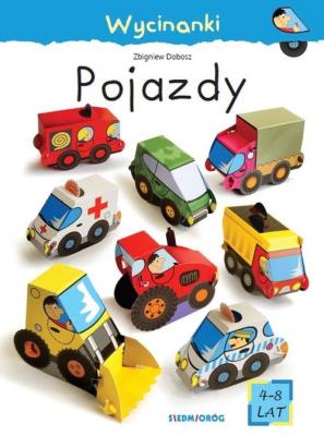 Okładka książki Wycinanki - Pojazdy