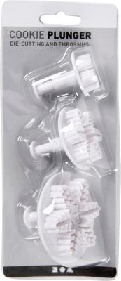 Opakowanie Wycinarka do ciastek świątecznych płatki śniegu 3szt. edycja limitowana