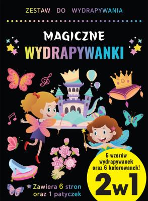 Opakowanie Wydrapywanka 6 kartek dla dziewczynek