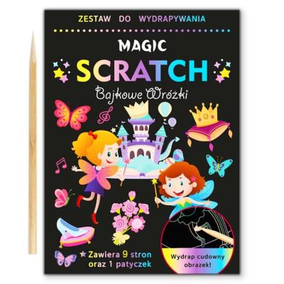 Wydrapywanka Bajkowe Wróżki. Wydawca: Tobby. SmakLiter.pl Opakowanie Wydrapywanka Bajkowe Wróżki