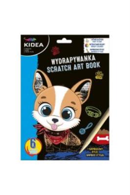 Wydrapywanka Psy, Kidea. Wydawca: Derform. SmakLiter.pl Opakowanie Wydrapywanka Psy, Kidea
