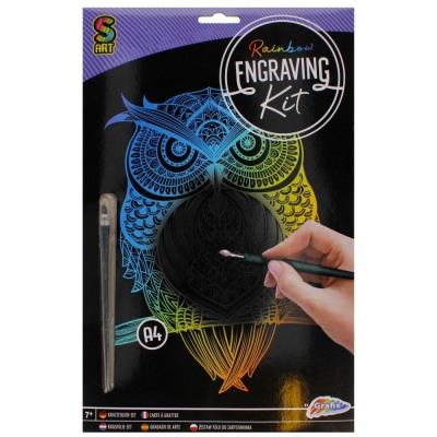 Opakowanie Wydrapywanka Sowa