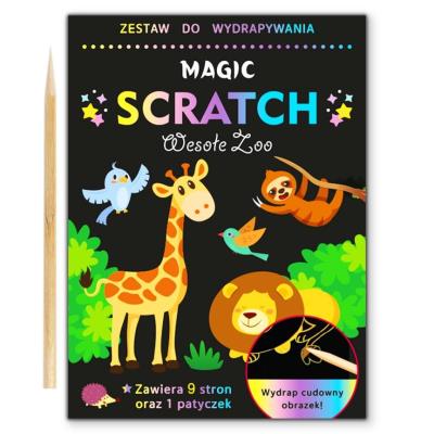 Wydrapywanka Wesołe Zoo. Wydawca: Tobby. SmakLiter.pl Opakowanie Wydrapywanka Wesołe Zoo