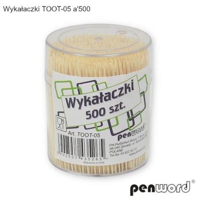Opakowanie Wykałaczki 500szt