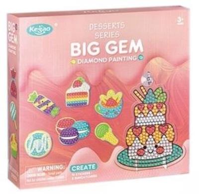 Opakowanie Wyklejanie diamencikami - desery