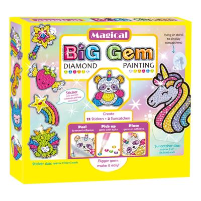 Opakowanie Wyklejanie diamencikami - jednorożce