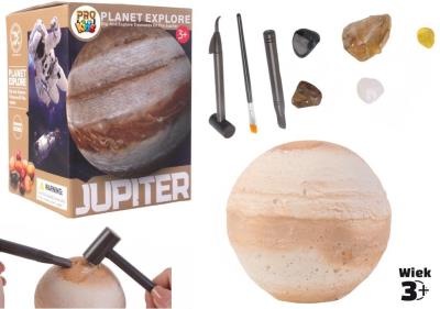 Opakowanie Wykopaliska minerałów planeta Jowisz