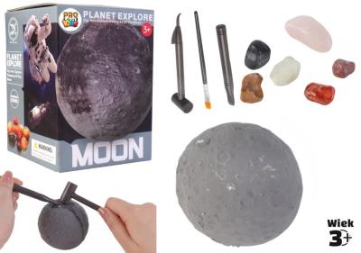 Opakowanie Wykopaliska minerałów planeta Księżyc