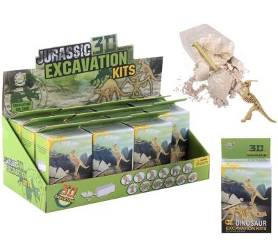 Opakowanie Wykopaliska paleontolog szkielet dinozaura MIX