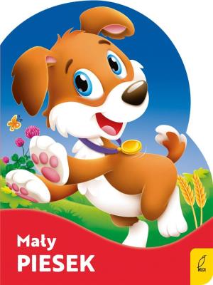 Wykrojnik. Mały piesek. Autor: Kozłowska Urszula. SmakLiter.pl Okładka książki Wykrojnik. Mały piesek