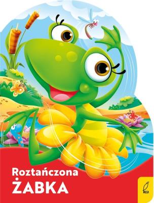 Wykrojnik. Roztańczona żabka. Autor: Kozłowska Urszula. SmakLiter.pl Okładka książki Wykrojnik. Roztańczona żabka