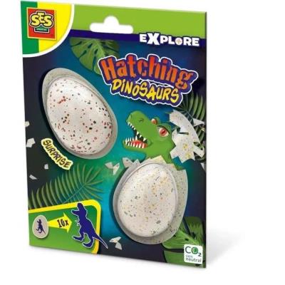 Wylęgające się dinozaury - jajka niespodzianki. Wydawca: SES NL. SmakLiter.pl Opakowanie Wylęgające się dinozaury - jajka niespodzianki