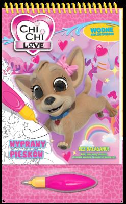 Wyprawy piesków. Chi Chi Love. Wodne kolorowanie. Autor: Opracowanie zbiorowe. SmakLiter.pl Okładka książki Wyprawy piesków. Chi Chi Love. Wodne kolorowanie