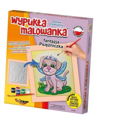Opakowanie Wypukła malowanka Fantazja Psiężniczka