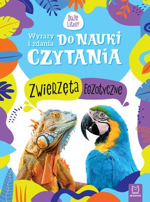 Okładka książki Wyrazy i zdania do nauki czytania. Zwierzęta