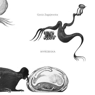 Wyrobiska. Autor: Gosia Zagajewska. SmakLiter.pl Okładka książki Wyrobiska