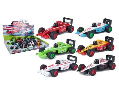 Opakowanie Wyścigówka metal pull back MIX