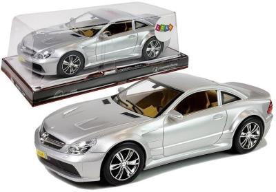 Opakowanie Wyścigówka z naciągiem srebrna 1:18