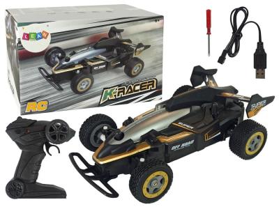 Opakowanie Wyścigówka zdalnie sterowana czarna