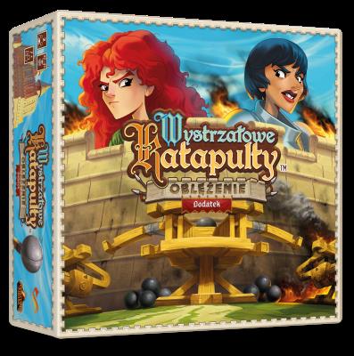 Wystrzałowe katapulty Oblężenie. Autor: Kristian Fosh. SmakLiter.pl Okładka książki Wystrzałowe katapulty Oblężenie