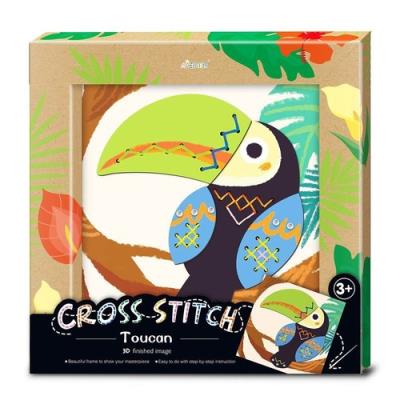 Opakowanie Wyszywanka dla przedszkolaka Tukan