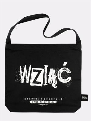 Opakowanie Wziąć torba bawełniana czarna