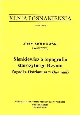 Okładka książki Xenia Posnaniensia. Sienkiewicz a topografia....