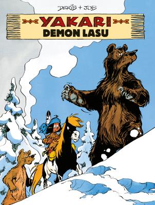 Yakari. Demon lasu. Tom 20. Autor: DERIB, Job. SmakLiter.pl Okładka książki Yakari. Demon lasu. Tom 20