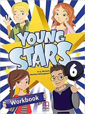 Okładka książki Young Stars 6 Workbook (Includes Cd-Rom)