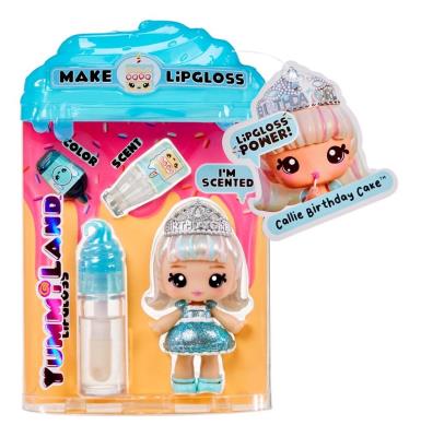 Opakowanie Yummiland Lipgloss Doll- Callie Birthday Cake