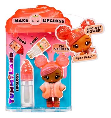 Opakowanie Yummiland Lipgloss Doll- Piper Peach