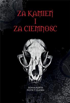 Za kamień i za ciemność. Autor: Sonia Korta, Piotr T.Dudek. SmakLiter.pl Okładka książki Za kamień i za ciemność