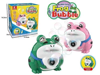 Opakowanie Żaba z bańkami mydlanymi światło/muzyka MIX