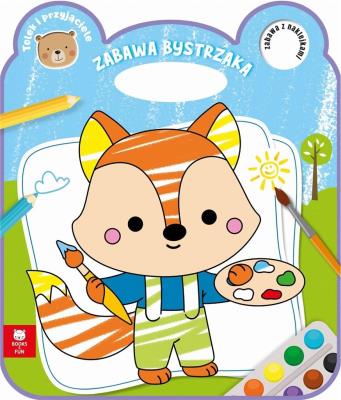 Okładka książki Zabawa bystrzaka lisek