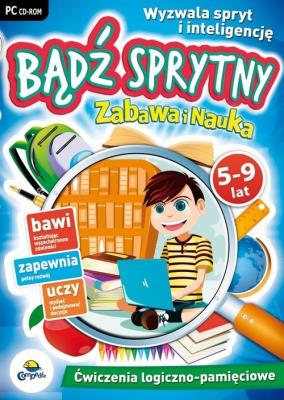 Zabawa i Nauka: Bądź sprytny 5-9 lat. Wydawca: L.K. Avalon. SmakLiter.pl Opakowanie Zabawa i Nauka: Bądź sprytny 5-9 lat