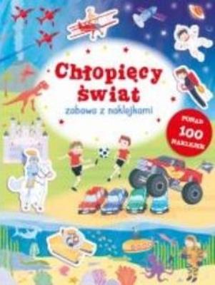 Okładka książki Zabawa z naklejkami. Między nami chłopakami