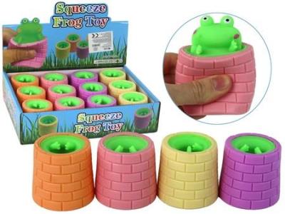Opakowanie Zabawka antystresowa zielona żabka