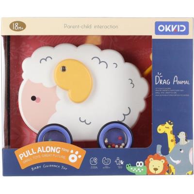 Opakowanie Zabawka do ciągnięcia Owieczka