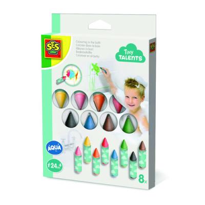 Opakowanie Zabawka do kąpieli Kredki do malowania w kąpieli
