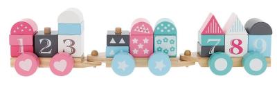 Opakowanie Zabawka drewniana - Pastelove Train TREFL
