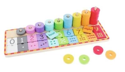 Opakowanie Zabawka drewniana - Play & Count TREFL