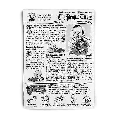 Opakowanie Zabawka sensoryczna Gazeta dla dzieci