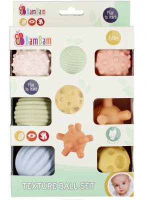 Opakowanie Zabawka sensoryczna kule 6 szt. BamBam