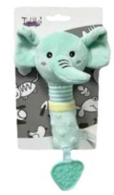 Opakowanie Zabawka z dźwiękiem słonik miętowy 17cm