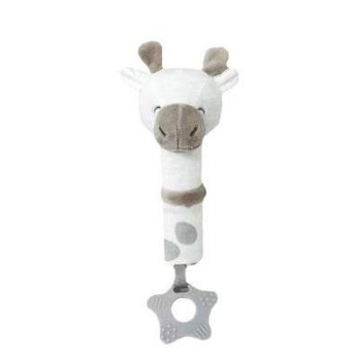 Zabawka z dźwiękiem żyrafa 17cm. Wydawca: Tulilo. SmakLiter.pl Opakowanie Zabawka z dźwiękiem żyrafa 17cm