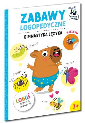 Okładka książki Zabawy logopedyczne. Gimnastyka języka