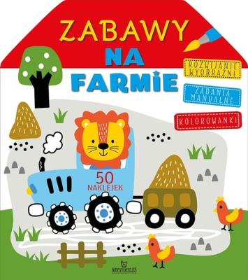 Zabawy na farmie. Autor: Matusiak Monika. SmakLiter.pl Okładka książki Zabawy na farmie