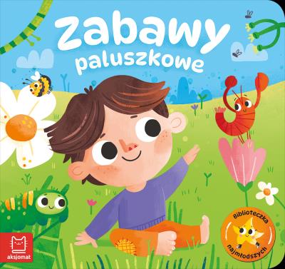 Okładka książki Zabawy paluszkowe. Biblioteczka najmłodszych